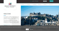 Desktop Screenshot of grantproperty.com